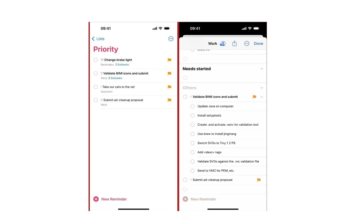 المزايا الجديدة في تطبيق التذكيرات في iOS 18 وكيفية استخدامها - موقع الخليج الان