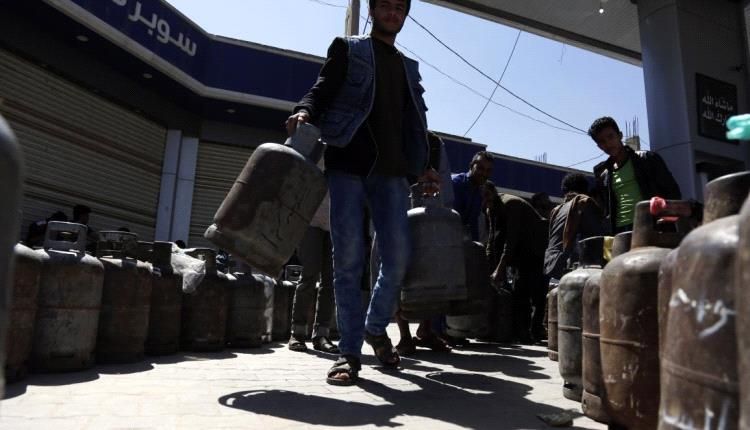 تلاعب بأسعار غاز الطهو في تعز