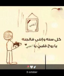 هكذا استذكرت سارة الهاني شقيقتها الراحلة لينا في عيد ميلادها