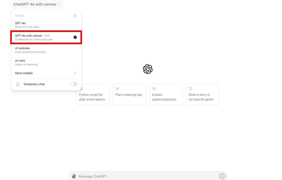 ما ChatGPT Canvas وكيف تستخدمها؟ - موقع الخليج الان
