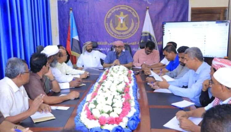 انتقالي وادي وصحراء حضرموت يناقش الاستعدادات التنظيمية واللوجستية لمليونية 14اكتوبر