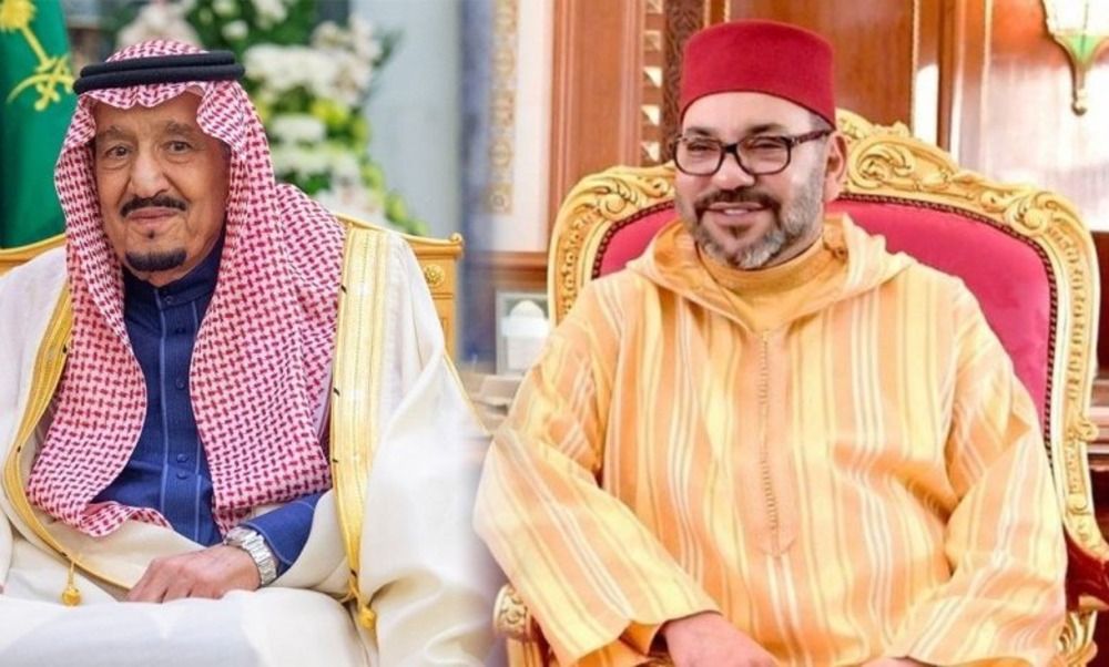 جلالة الملك يهنئ خادم الحرمين الشريفين بمناسبة الذكرى العاشرة لبيعته