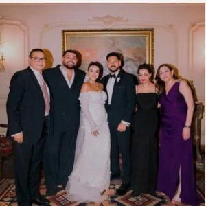 محمود شاهين يرد على انتقادات حفل زفافه وشائعات إلهام صفي الدين