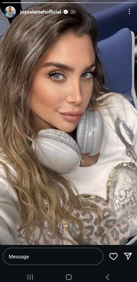 بالصور: بسبب الأوضاع الأمنيّة… ممثلة لبنانيّة تُغادر لبنان