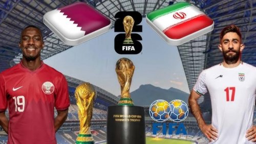 موعد مباراة إيران وقطر في تصفيات آسيا المؤهلة لكأس العالم 2026 والقنوات الناقلة للمباراة