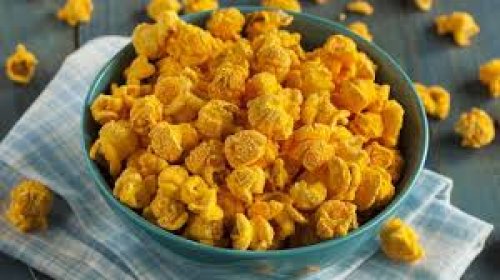 أفضل المسليات .. الفشار بالجبنة بنكهة مميزة لذيذ ورائع بخطوات سهلة وبدون تكلفة