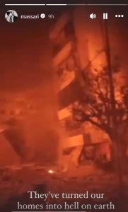 “حوّلوا منازلنا الى جحيم على الأرض”…. مساري ينشر فيديو مؤثر من لبنان ويعلن خسارته الكبيرة: فليرقدا في الجنة!