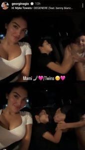 بنحافة زائدة.. أول إطلالة لحبيبة رونالدو بعد تعرضها لوعكة صحية شاهدوا كيف بدت (صور)