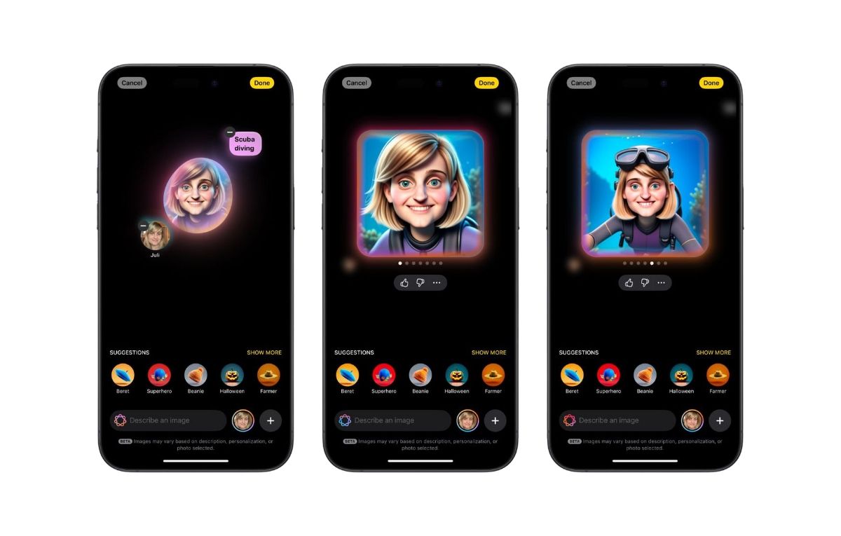 كل ما تحتاج إلى معرفته عن Image Playground.. تطبيق الذكاء الاصطناعي القادم إلى آيفون - موقع الخليج الان