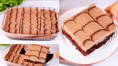 كيكة السبع ملاعق بدون خلاط ببيضة واحدة بالحجم العائلي طعمها رائع حتى آخر قطعة