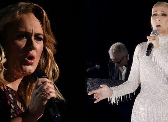 بالفيديو: رسالة سيلين ديون إلى أديل بعد حفلها .. والأخيرة تنهار بالبكاء