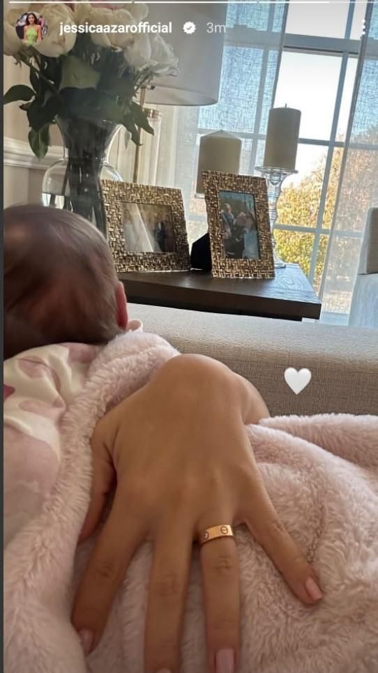 جيسيكا عازار تنشر صورة جديدة لابنتها “شاهة”.. تعرّفوا إليها