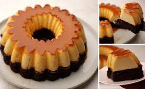 طريقة عمل كيكة الكريم كراميل حلاوة تجمع بين الفخامة والسهولة