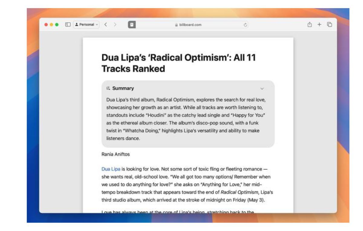 كيفية تحقيق أقصى استفادة من مزايا Apple Intelligence في حواسيب ماك - موقع الخليج الان