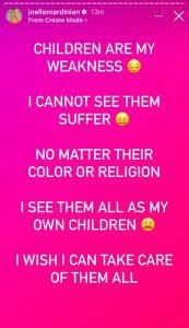 في ظل التصعيد الخطير… جويل مردينيان تعبّر بحرقة عما يعيشه أطفال لبنان وغزة