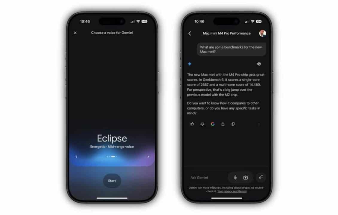جوجل تطلق تطبيق “Gemini” لهواتف آيفون - موقع الخليج الان