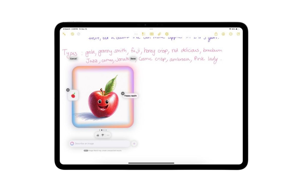 كل ما تحتاج إلى معرفته عن Image Wand.. أداة الذكاء الاصطناعي الجديدة في iOS 18.2 - موقع الخليج الان