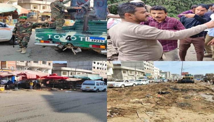 عدن .. وحدة حماية الأراضي تنفذ حملة إزالة واسعة بمديرية الشيخ عثمان