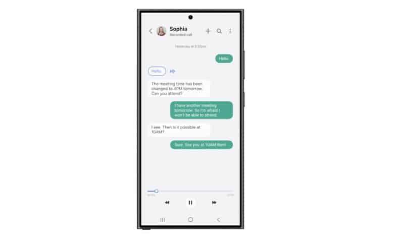 تدعم العربية.. سامسونج تتيح ميزة تفريغ المكالمات في تحديث One UI 7 - موقع الخليج الان