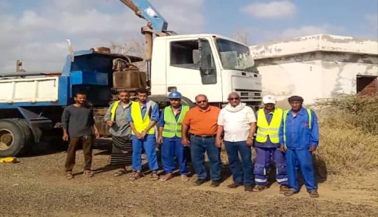 بدء تصفية وإعادة تأهيل 15 بئرًا بعدن