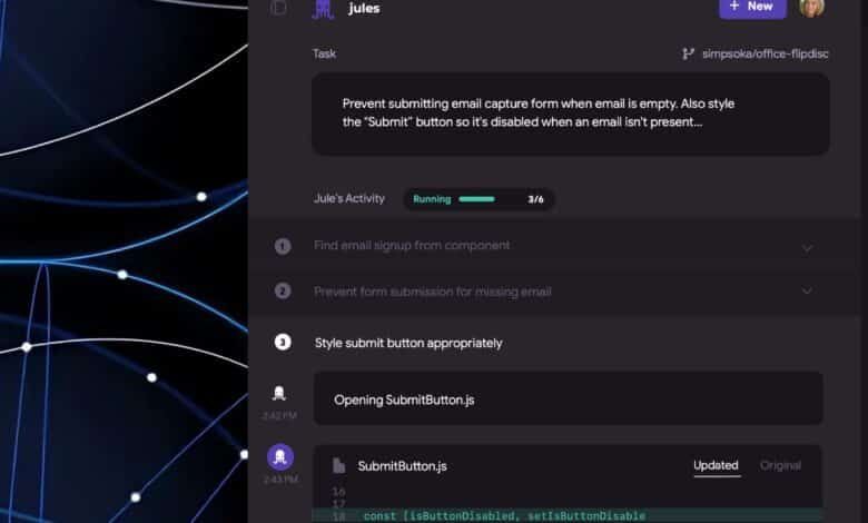 جوجل تكشف عن Jules.. أداة ذكاء اصطناعي لإصلاح الأخطاء البرمجية - موقع الخليج الان