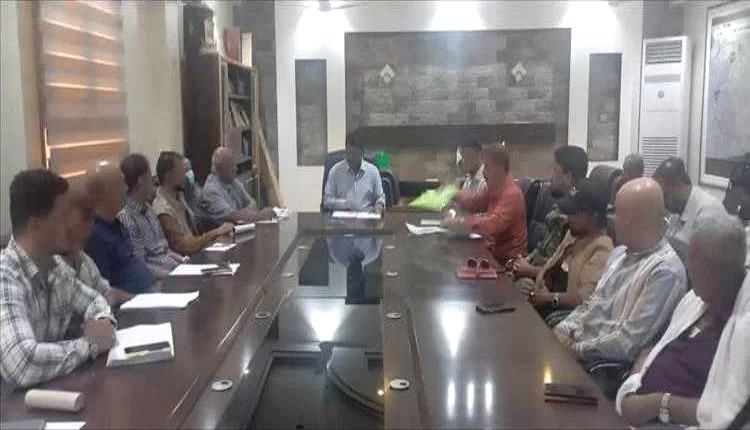 تنفيذي الشيخ عثمان يناقش عدة تقارير في إجتماعه الدوري