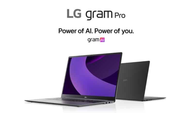LG تكشف عن حواسيب Gram المدعومة بالذكاء الاصطناعي - موقع الخليج الان