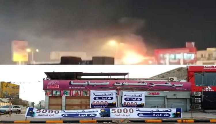 عاجل... إخماد حريق في مركز تجاري بالمنصورة