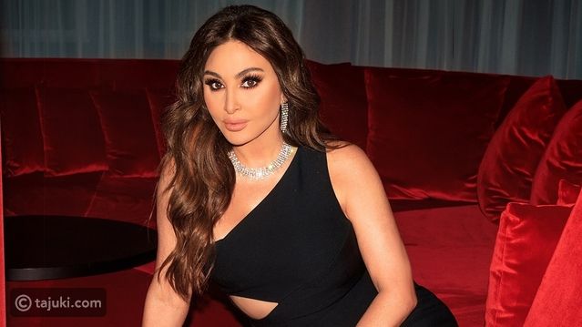 إليسا تسحر جمهورها بإطلالتها بالأسود في الدوحة!