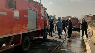 انقـ ـلاب سيارة محملة بمادة كاوية بالغربية - الخليج الان