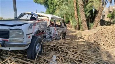 ننشر أول صورة لسائق حادث مراقبي الثانوية العامة بقنا - الخليج الان