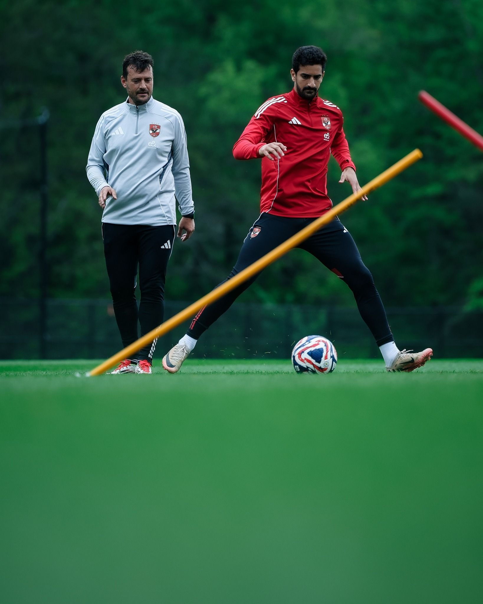 بالصور.. الأهلي ينهي مرانه الأول فى نيوجيرسي استعدادًا لمواجهة بالميراس البرازيلي بكأس العالم للأندية - الخليج الان