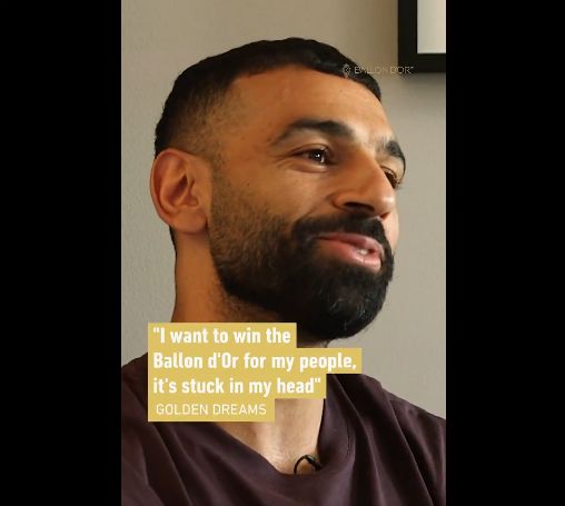 محمد صلاح: أسعى للفوز بالكرة الذهبية من أجل شعب مصر - الخليج الان