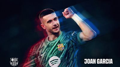 برشلونة يعلن رسميًا التعاقد مع الحارس خوان جارسيا حتى عام 2031 - الخليج الان