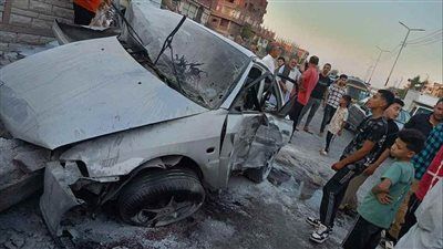 الإسماعيلية.. حادث تصادم أعلى كوبري أم كلثوم يُسفر عن 3 مصابين بينهم طفلين - الخليج الان