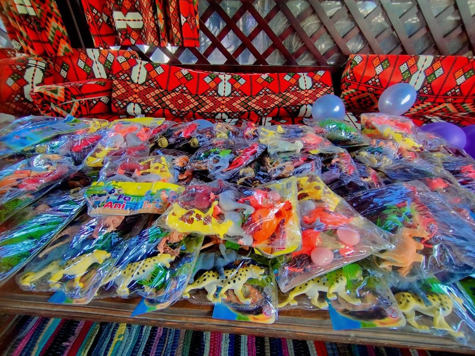 احتفالية لرسم البهجة على وجوه ذوي الهمم بقرية تونس السياحية بالفيوم - الخليج الان