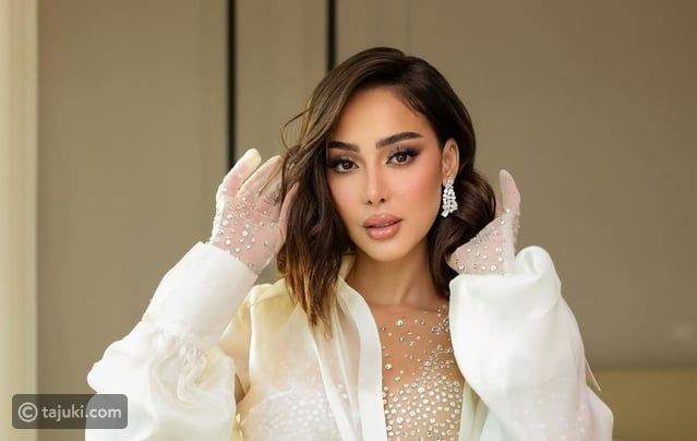 لمسات بسمة بوسيل الجمالية بالتزامن مع خروج نجلها من المشفى