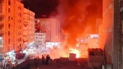 السيطرة على حريق داخل سوق في فيصل دون إصابات - الخليج الان