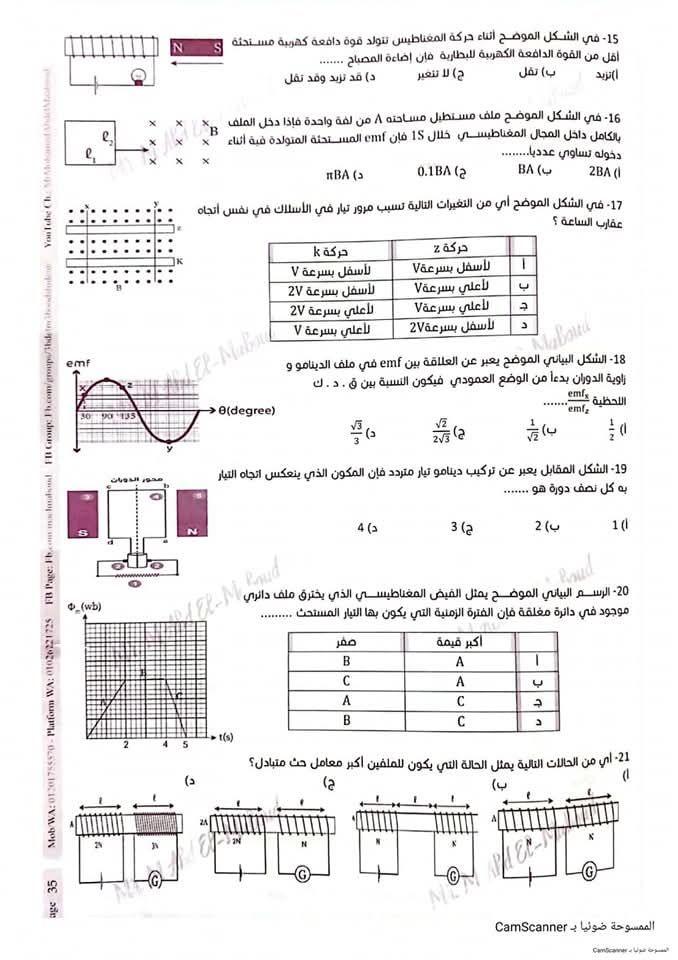 عشان تجيب النهائية فى «البعبع».. أسئلة متوقعة فى امتحان الفيزياء للثانوية العامة 2025 بنسبة 99% - الخليج الان