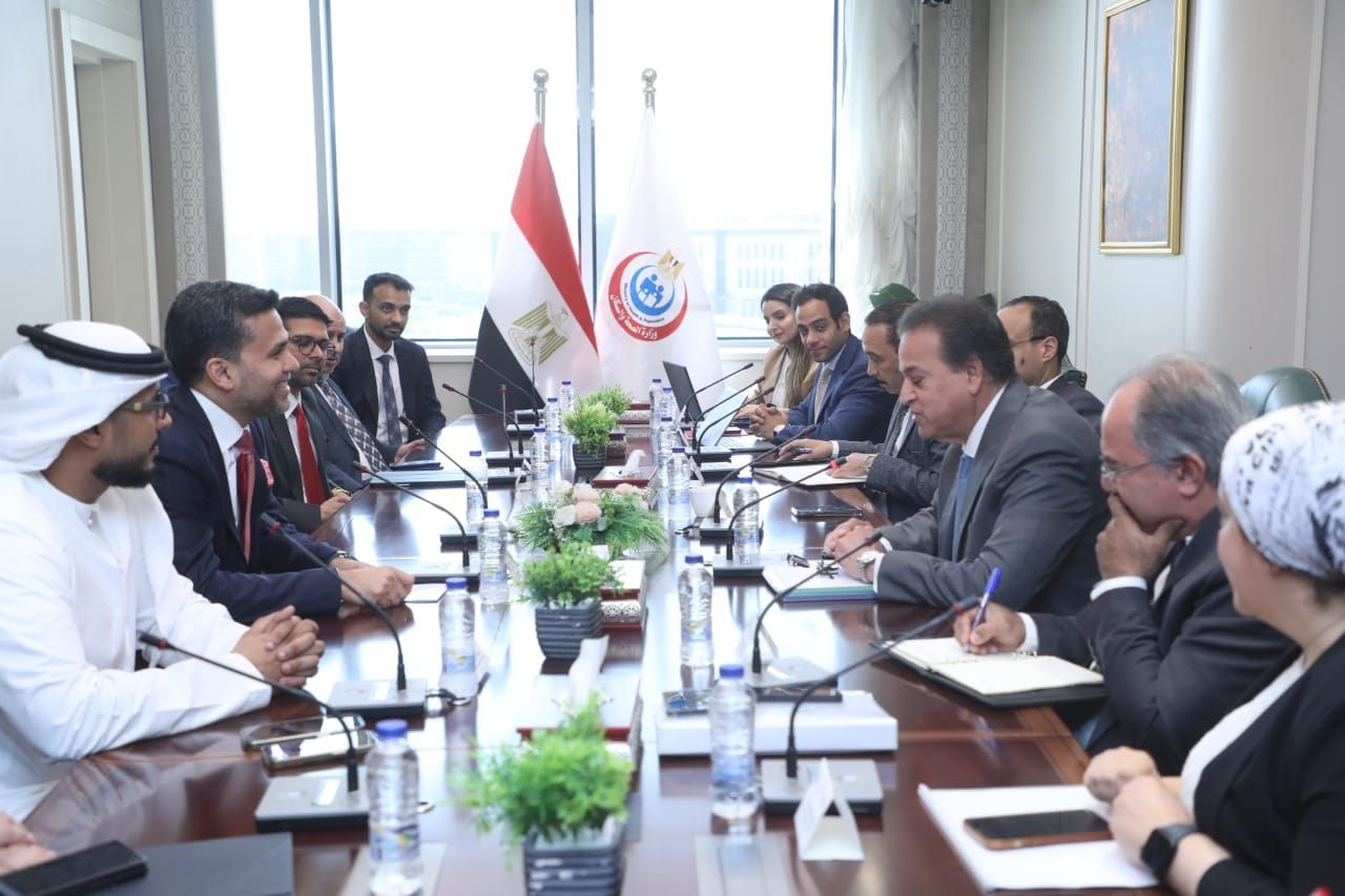 وزير الصحة يستقبل رئيس مجلس إدارة "برجيل القابضة" لبحث فرص الاستثمار الصحي - الخليج الان