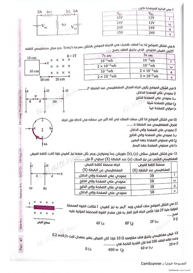عشان تجيب النهائية فى «البعبع».. أسئلة متوقعة فى امتحان الفيزياء للثانوية العامة 2025 بنسبة 99% - الخليج الان