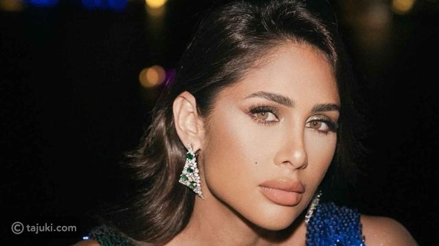 إنجي كيوان تشع أناقة بالمكياج البرونزي تريند صيف 2025