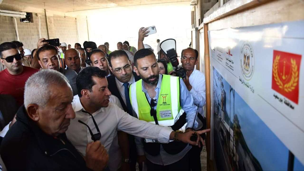 أشرف صبحي: ستاد بورسعيد الرياضي الجديد ليس مجرد منشأة رياضية بل هو تجسيد لرؤية الدولة المصرية - الخليج الان