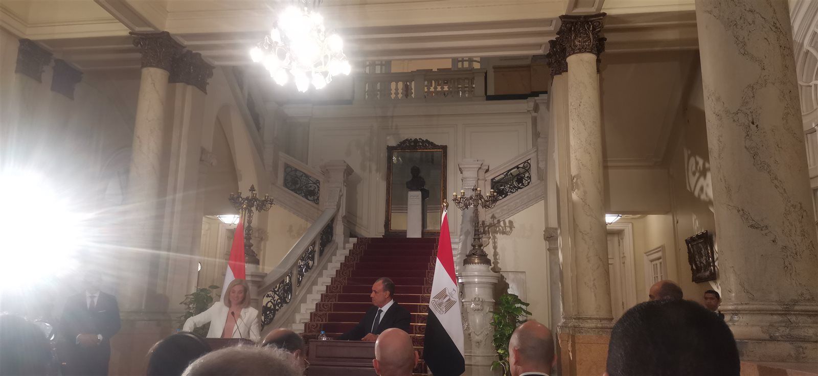 وزير الخارجية: هناك500 شركة نمساوية تعمل في مصر ونعمل على تعزيز التعاون بين البلدين - الخليج الان
