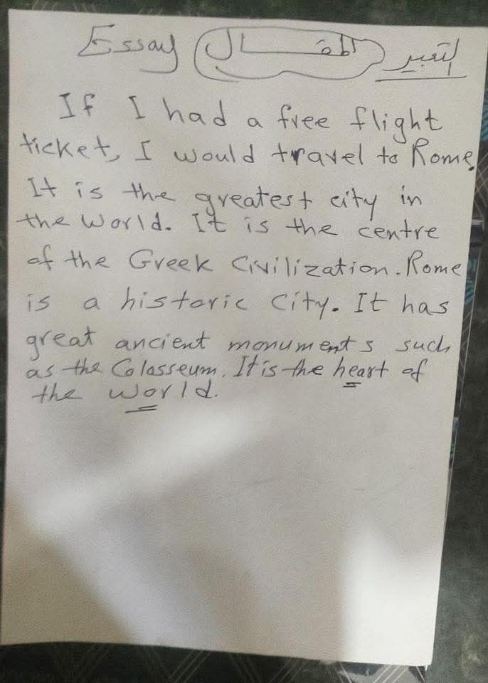 تداول إجابة امتحان اللغة الإنجليزية للثانوية العامة 2025 على التليجرام - الخليج الان