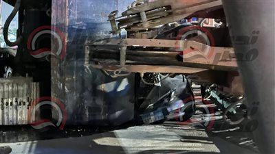 مصرع سيدة وابنتها في حادث مروع على طريق الأوتوستراد بطرة بعد سقوط "ونش" من تريلا أعلى سيارتهم - الخليج الان