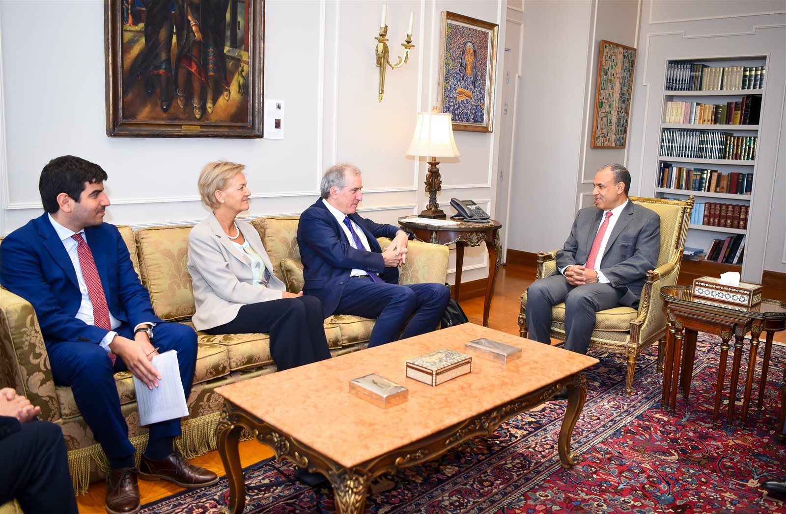 وزير الخارجية: نجدد موقف مصر الرافض لتهجير الفلسطينيين من أرضهم - الخليج الان