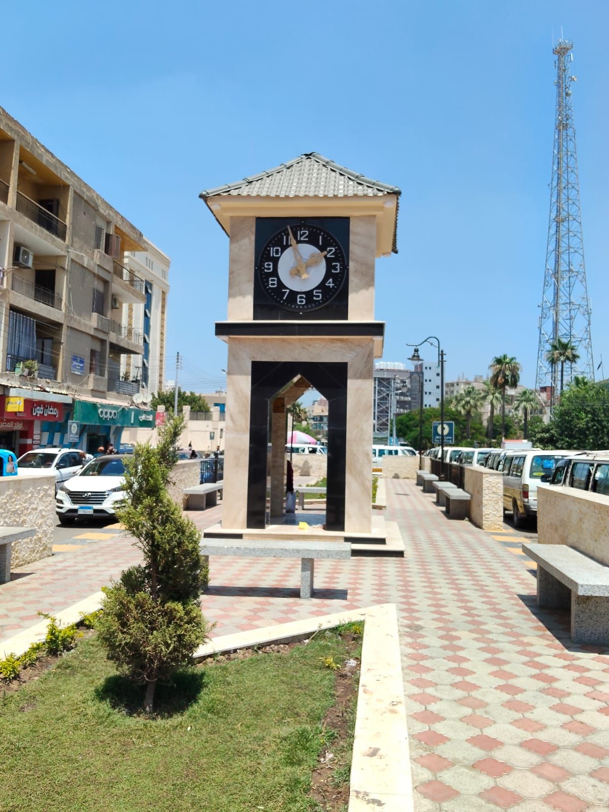 افتتاح ميدان الساعة بمحافظة كفرالشيخ بعد تطويره ضمن خطة تجميل المحافظة والارتقاء بالهوية البصرية - الخليج الان