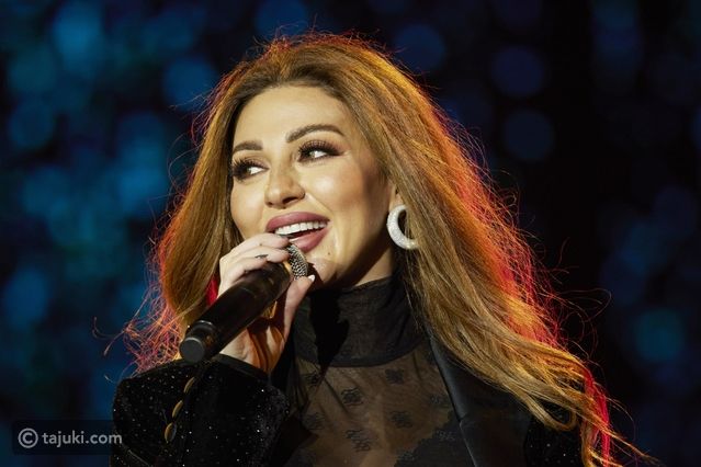 ميريام فارس بالمكياج اللؤلؤي تريند سهرات صيف 2025