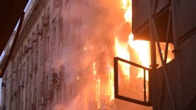 مصدر يكشف مصدر اندلاع حريق سنترال رمسيس - الخليج الان